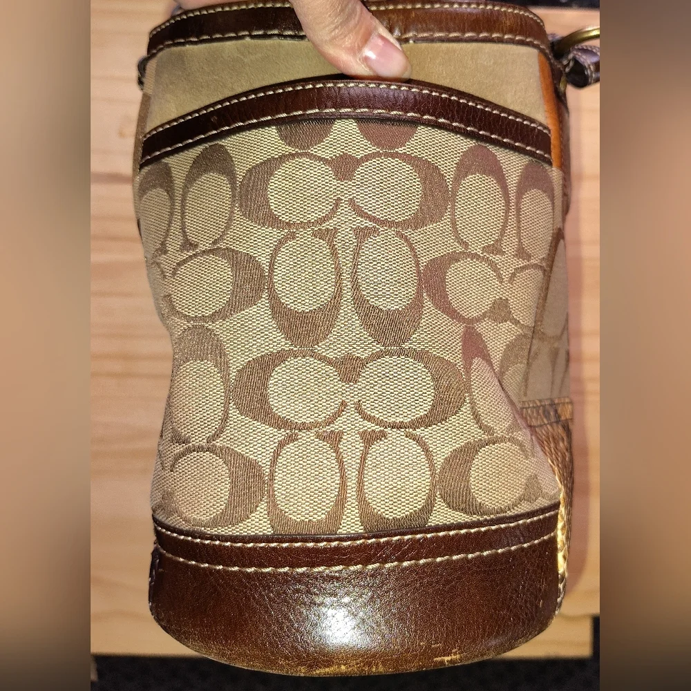 2008 Coach Patchwork Tote in Brown Tones - Picture 2 of 14